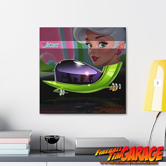 Automotive Pop Culture Art by Fireball Tim Garage