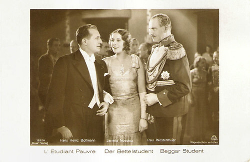 Jarmila Novotna, Paul Westermeier and Hans Heinz Bollmann in Der Bettelstudent (1931)