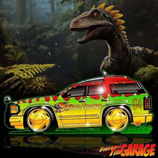 Automotive Pop Culture Art by Fireball Tim Garage