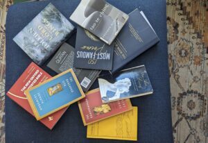 books on bed