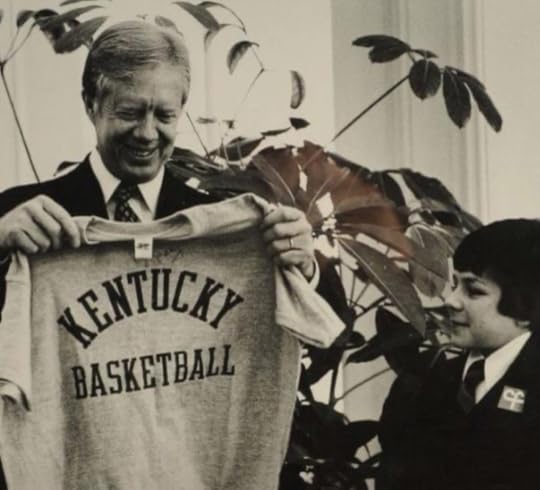 Hope Gibbs brother with President Carter