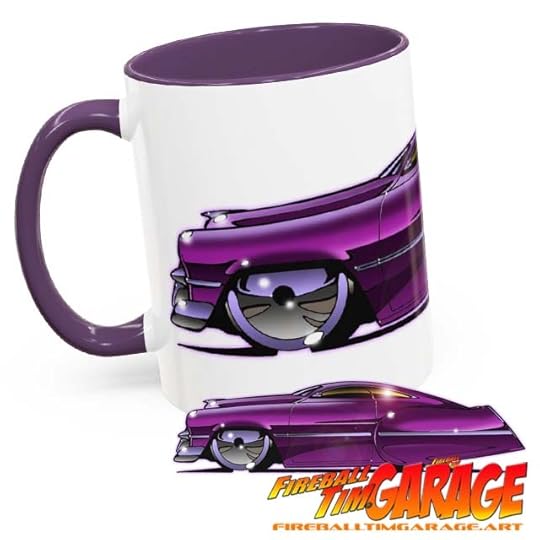 Automotive Pop Culture Art by Fireball Tim Garage