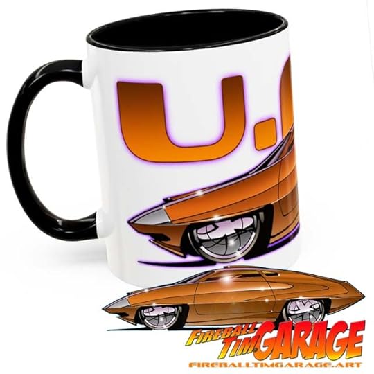 Automotive Pop Culture Art by Fireball Tim Garage