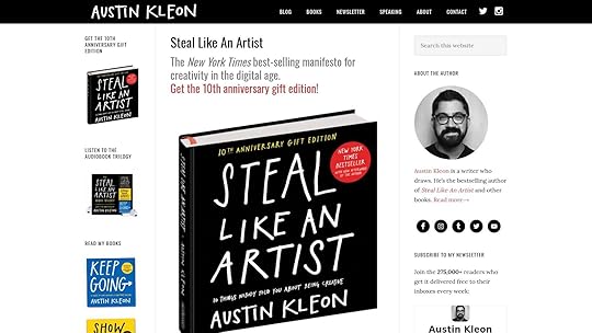 Steal Like An Artist: 10 Things Nobody Told You About Being Creative