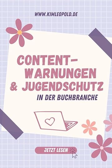 Contentwarnungen und Jugendschutz in der Buchbranche Kim Leopold Titelbild