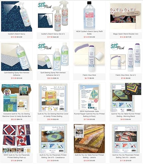 Quilt As You Go SALE! thru March 31, 2025 SAVE up to 20% Off all June Tailor Quilt As You Go Products