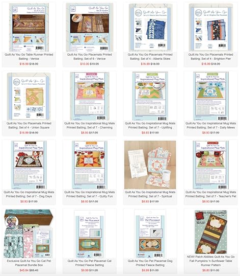 Quilt As You Go SALE! thru March 31, 2025 SAVE up to 20% Off all June Tailor Quilt As You Go Products