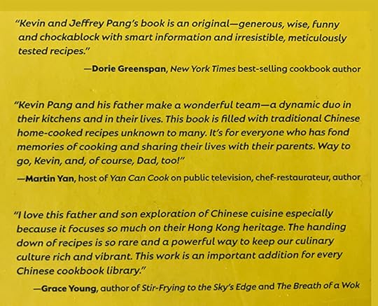 blurbs for A Very Chinese Cookbook by Kevin and Jeffrey Pang