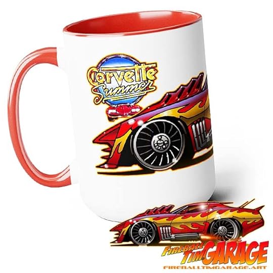 Automotive Pop Culture Art by Fireball Tim Garage