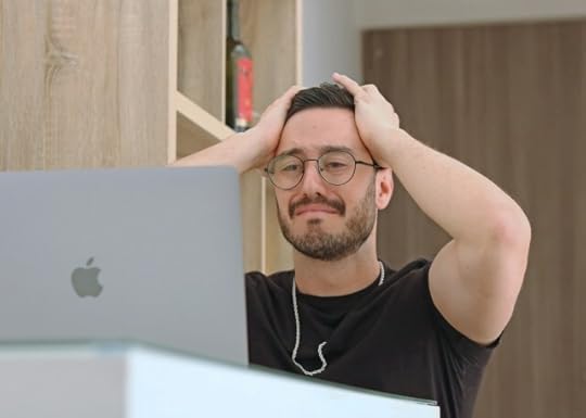 A guy looking frustrated at his computer. Everyone will get it wrong and fuck it up.