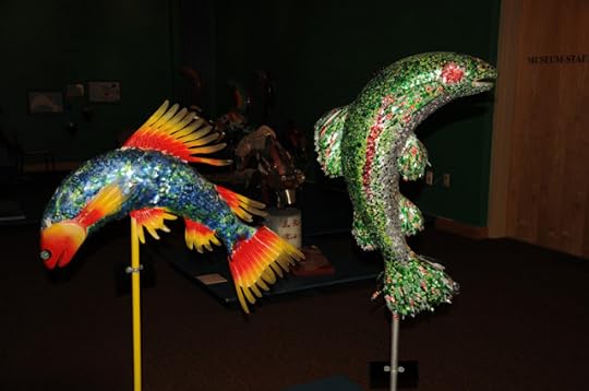 Traveling Trout exhibit at Wyoming State Museum