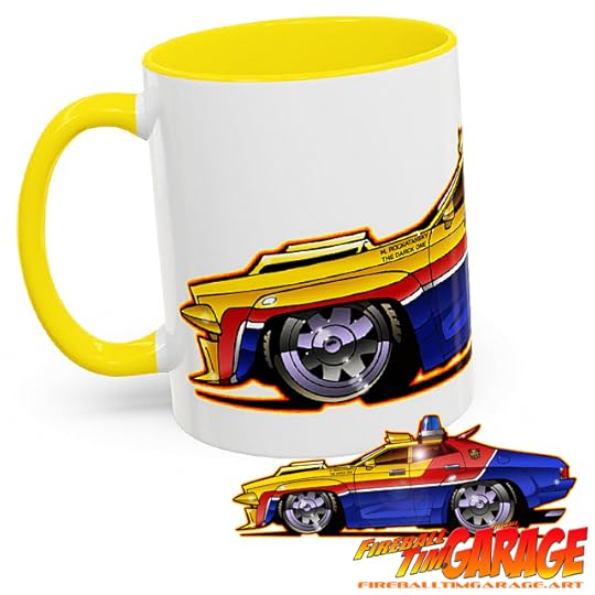 Automotive Pop Culture Art by Fireball Tim Garage