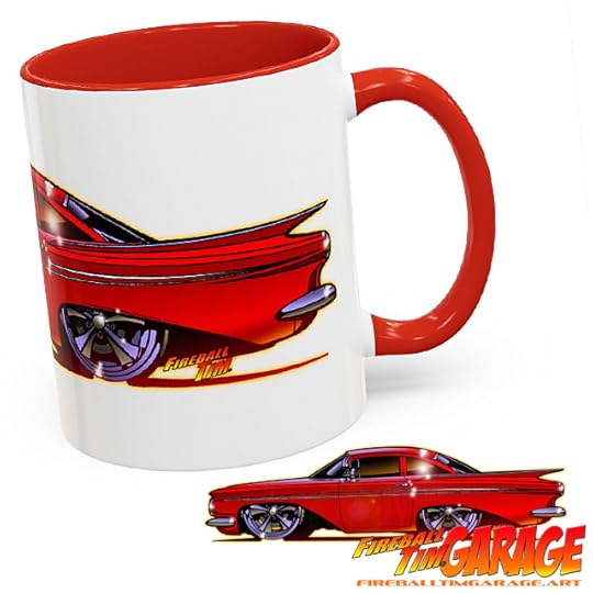 Automotive Pop Culture Art by Fireball Tim Garage