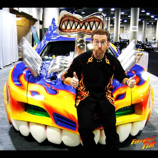 Automotive Pop Culture Art by Fireball Tim Garage