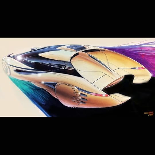 Automotive Pop Culture Art by Fireball Tim Garage