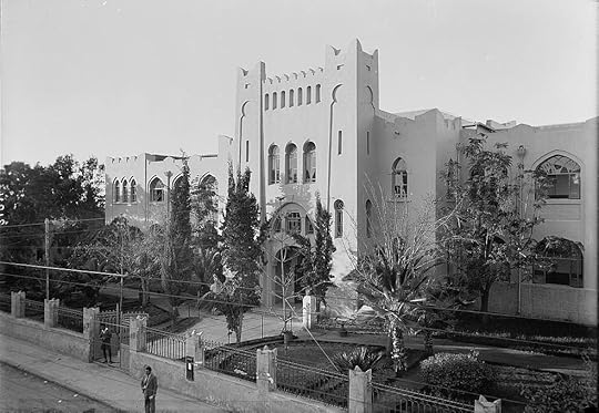 Herzliya Hebrew Gymnasium in 1936, Tel- Aviv, via goodfreephotos.com