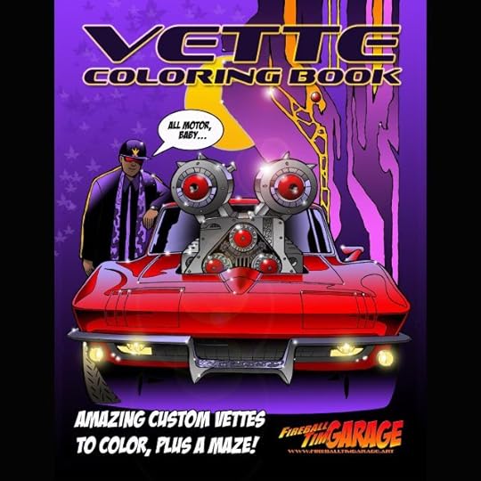 Automotive Pop Culture Art by Fireball Tim Garage