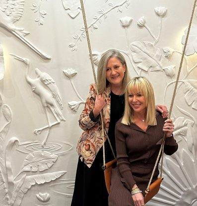 Leslie and Laetitia Laurent