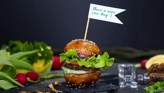 presentatie gezondere hamburger