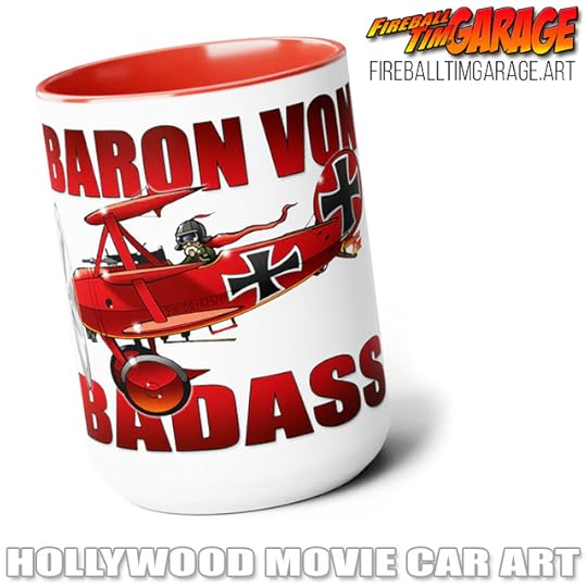 Automotive Pop Culture Art by Fireball Tim Garage