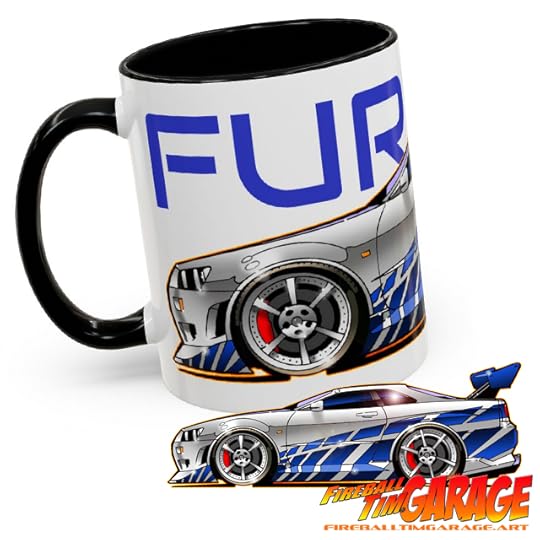 Automotive Pop Culture Art by Fireball Tim Garage