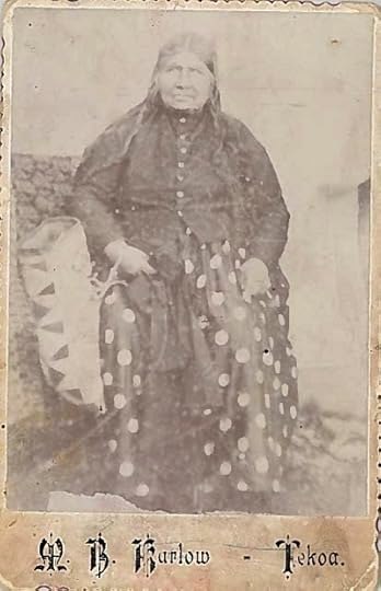 Catherine McDonald (Kitalah—Eagle Rising Up, Nez Perce), studio portrait, 1860s Montana