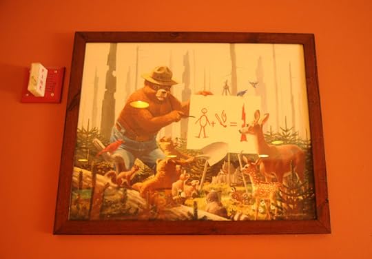 Smokey Bear poster, Wyoming State Museum