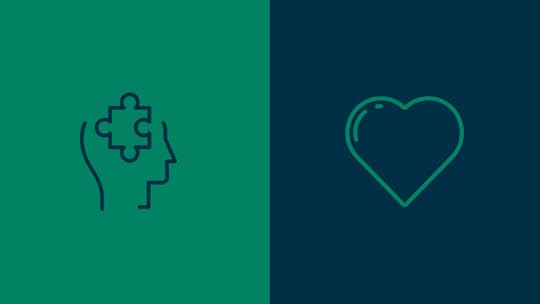 Icons of a head and a heart