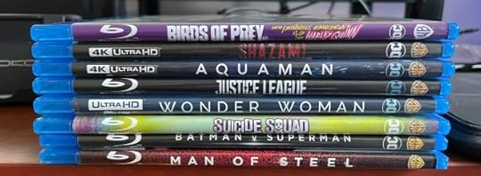Stack of Blu-ray discs