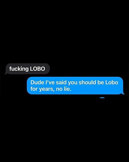 James Gunn Jason Momoa Lobo texts