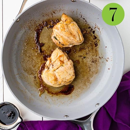 Step 7 of Spinach and Goat Cheese Chicken Breasts
