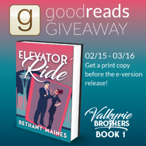 Goodreads Giveaway for Elevator Ride