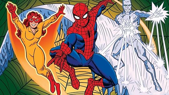 Firestar, Spider-Man, and Iceman, also known as Spider-Man and His Amazing Friends.