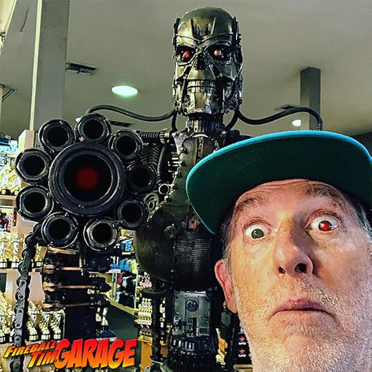 Automotive Pop Culture Art by Fireball Tim Garage