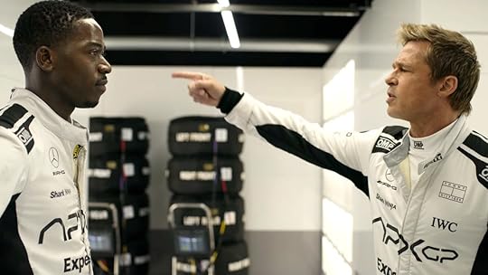 f1 movie trailer brad pitt damson idris