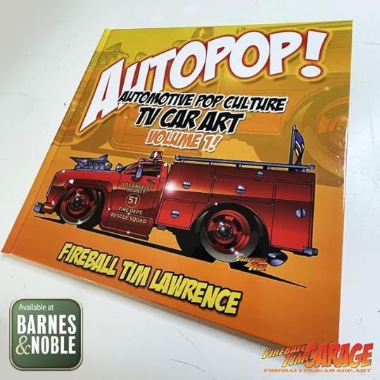 Automotive Pop Culture Art by Fireball Tim Garage