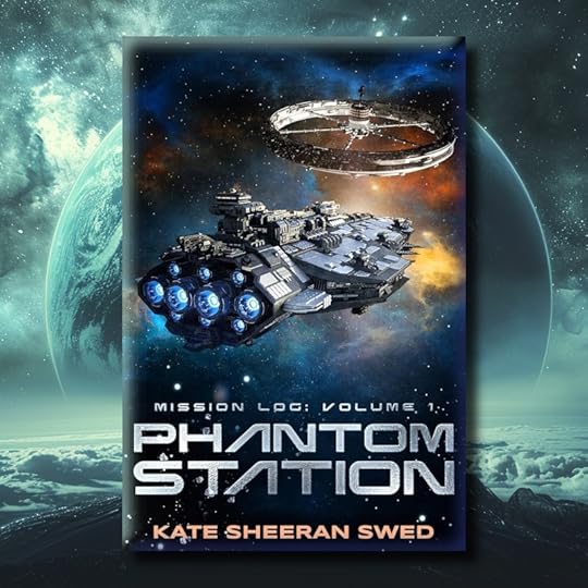 cover of Phantom Station, a spaceship in space
