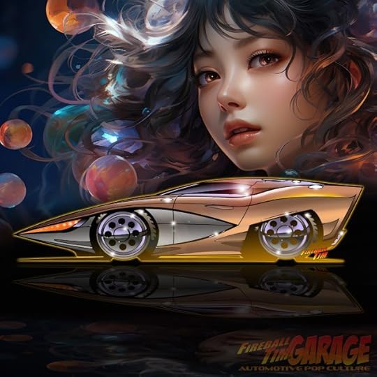 Automotive Pop Culture Art by Fireball Tim Garage
