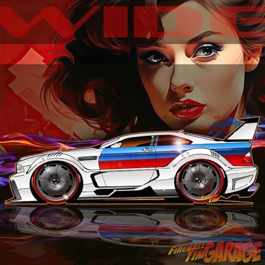 Automotive Pop Culture Art by Fireball Tim Garage