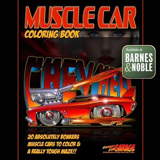 Automotive Pop Culture Art by Fireball Tim Garage