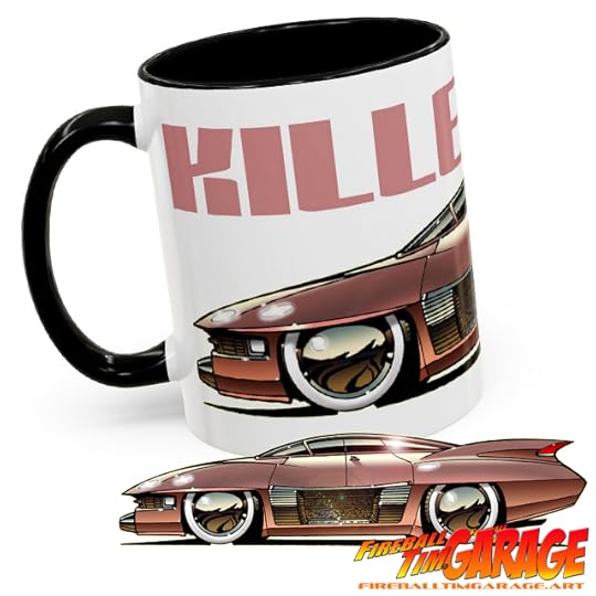 Automotive Pop Culture Art by Fireball Tim Garage