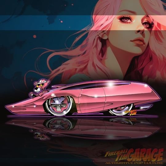 Automotive Pop Culture Art by Fireball Tim Garage