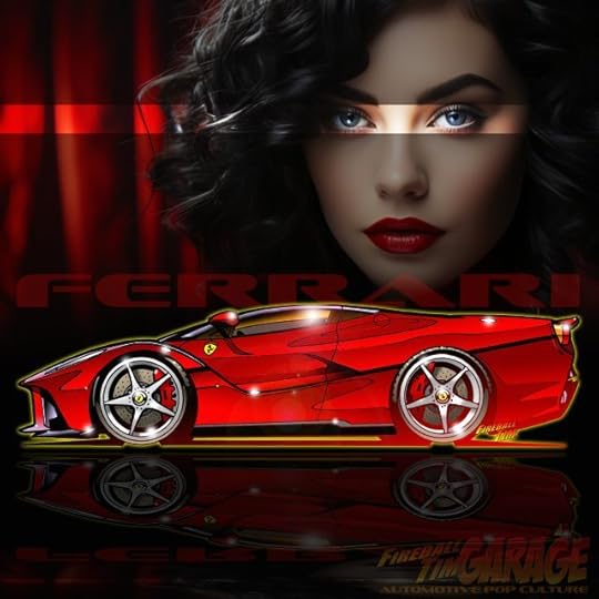 Automotive Pop Culture Art by Fireball Tim Garage