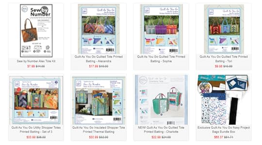 June Tailor Quilt As You Go Projects available from ShopNZP.com from Nancy Zieman Productions