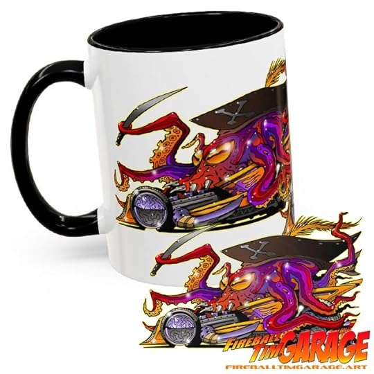 Automotive Pop Culture Art by Fireball Tim Garage