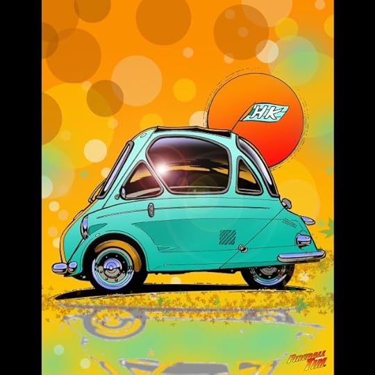 Automotive Pop Culture Art by Fireball Tim Garage