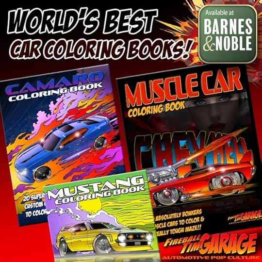 Automotive Pop Culture Art by Fireball Tim Garage