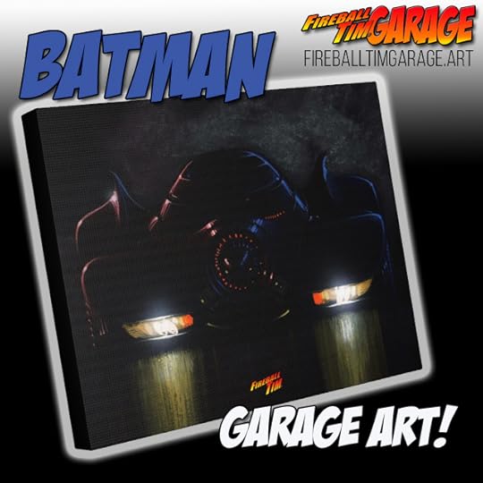 Automotive Pop Culture Art by Fireball Tim Garage
