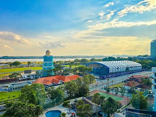 Pemandangan Senja Di Johor Bharu