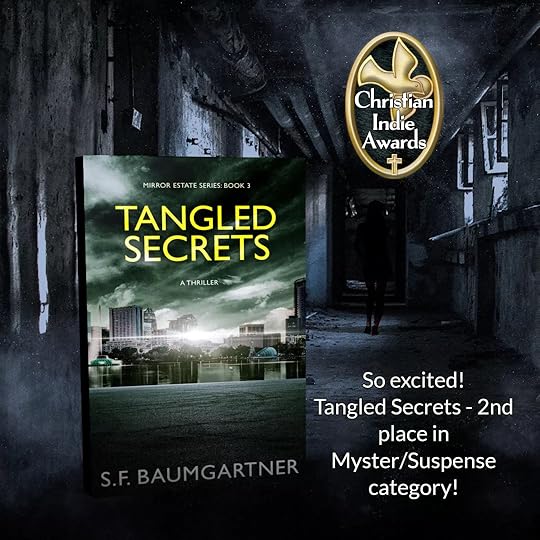 Tangled Secrets won Christian Indie Award